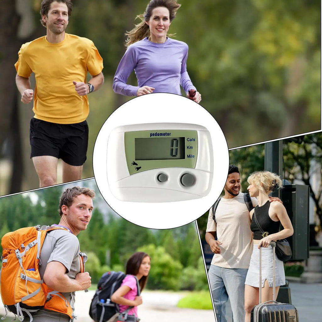Pedometer for Walking - Digital LCD Compact