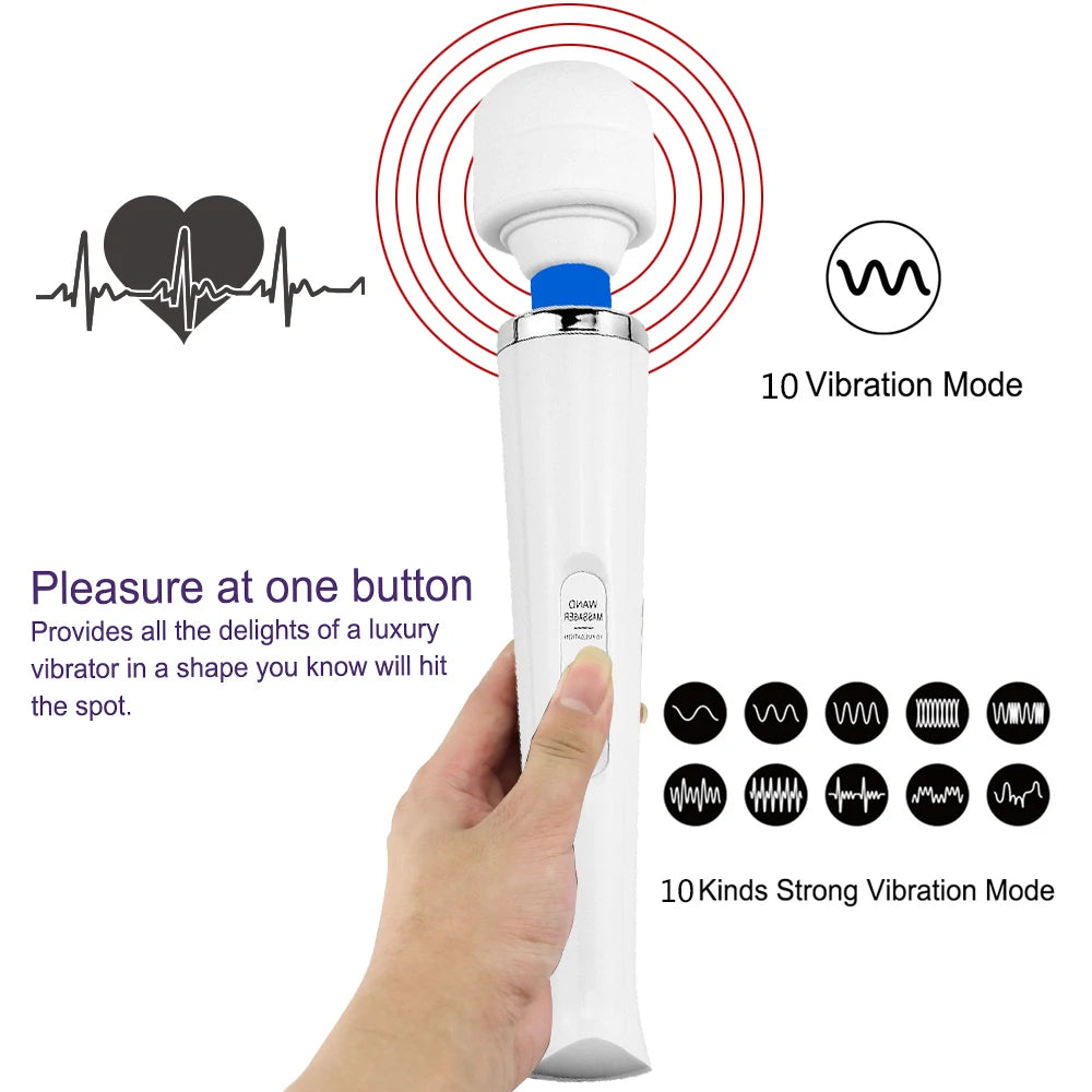Electric Body Massager10 Speed Vibrations