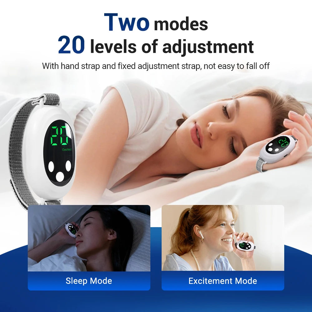 Handheld CES Sleep Aid Device Palm Pulse Massager