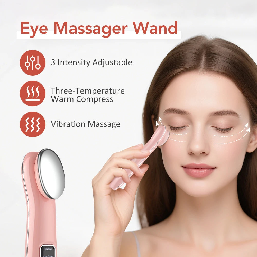 Eye Beauty Device - Heat Vibration Eye Massager