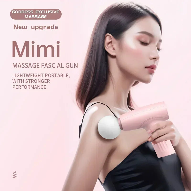 Pink Muscle Mini Massage Gun