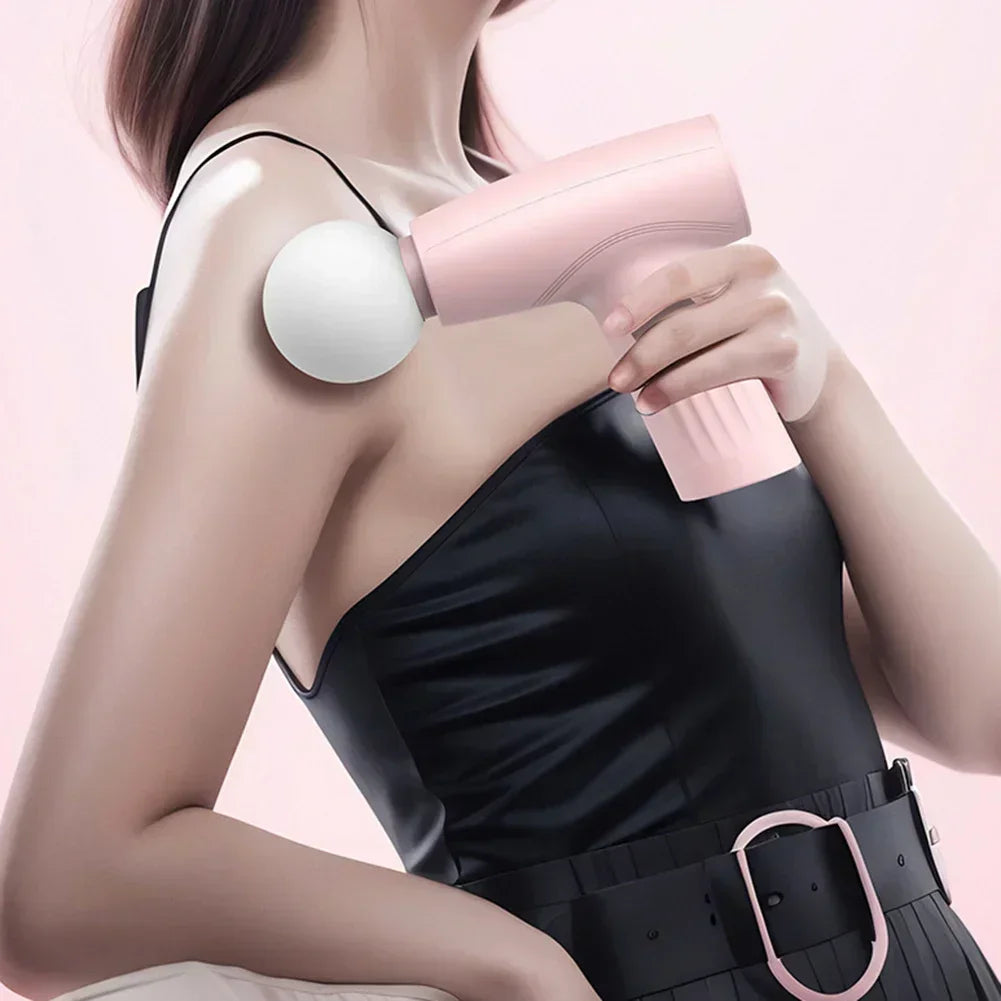 Pink Muscle Mini Massage Gun