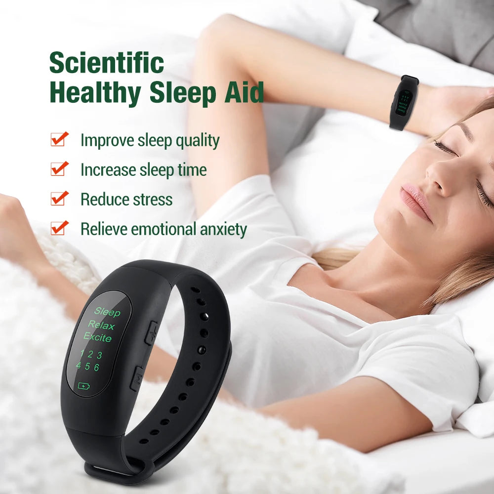 Handheld CES Sleep Aid Device Palm Pulse Massager