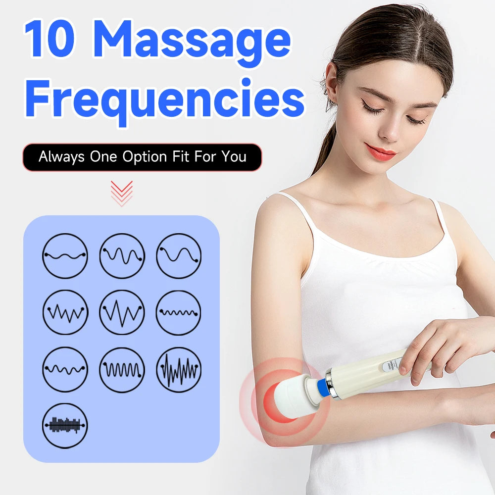 Electric Body Massager10 Speed Vibrations