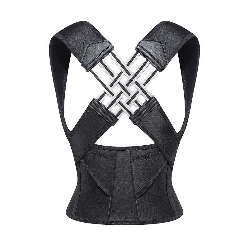 Magnetic Therapy Back Posture Corrector With Adjustable Shoulder Support