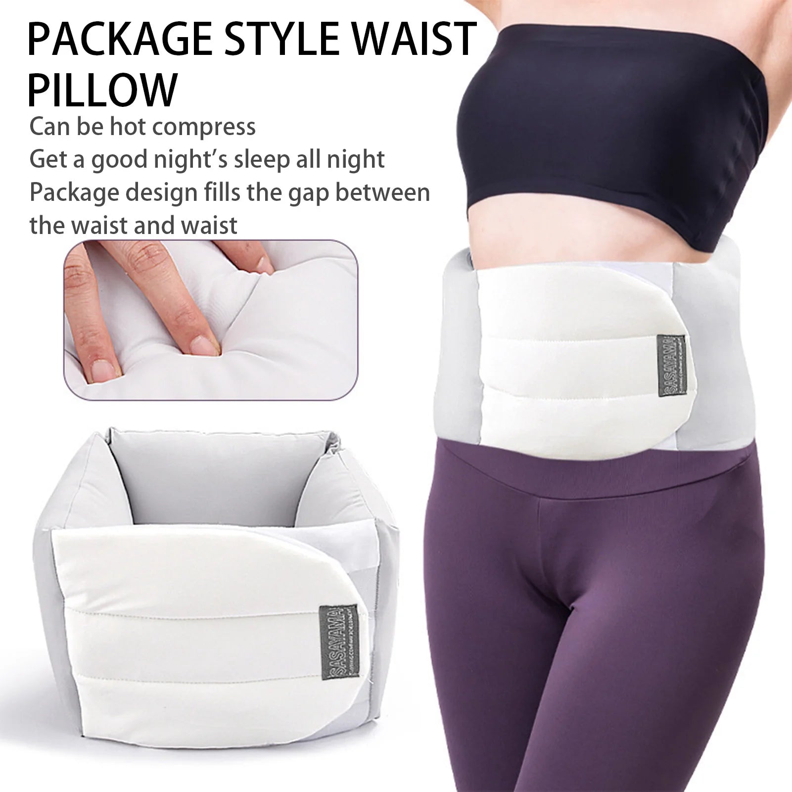 Soft waist Support cushion Braces
